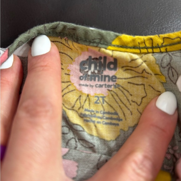 Child of Mine Floral Top and Legging Set | 2T - Picture 5 of 8